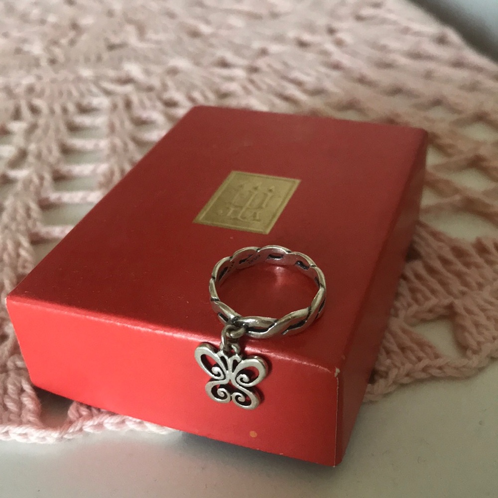 James Avery butterfly ring